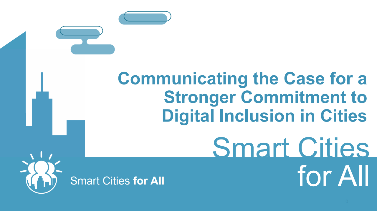 إيصال الحالة من اجل التزام أقوى بالإدماج الرقمي في المدن
